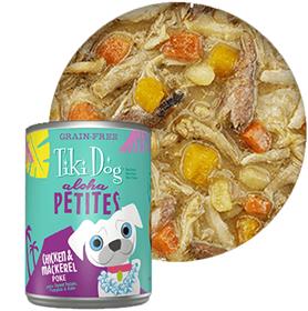 Tiki Dog Aloha Petites Chicken Mackerel Poke Canned Dog Food