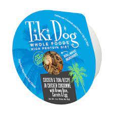 Tiki Dog Chicken Tuna Recipe in Chicken Consomme