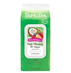 TropiClean Deep Cleaning Dog Wipes