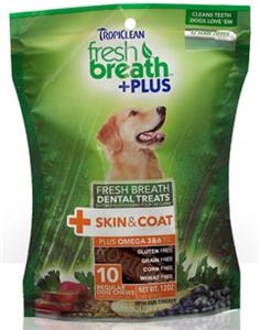 Tropiclean Fresh Breath Plus Skin and Coat