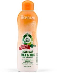 TropiClean Natural Flea and Tick Shampoo Maximum Strength