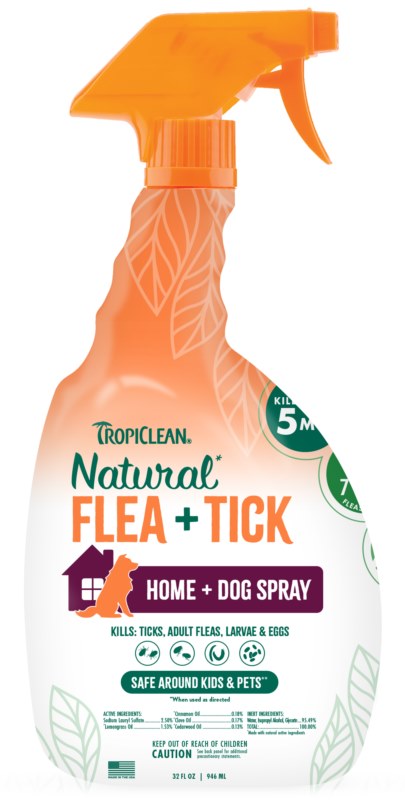 TropiClean Natural Flea and Tick Spray for Home