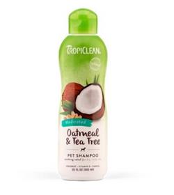 TropiClean Oatmeal and Tea Tree Dog Shampoo