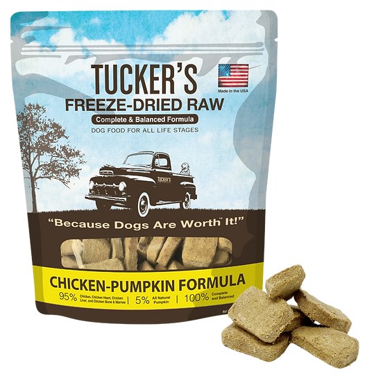 Tuckers Chicken Pumpkin Freeze Dried Dog Food