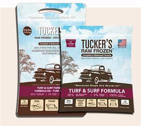 Tuckers Raw Frozen Turf and Surf Formula Dog Food