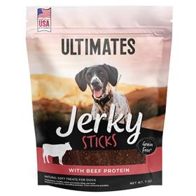 Ultimates Dog Treat Jerky Stick Beef