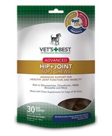 Vets Best Advanced Hip and Joint Soft Chews Supplement