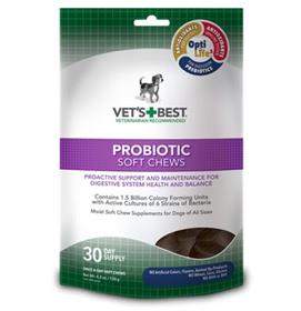 Vets Best Probiotic Soft Chews Supplement