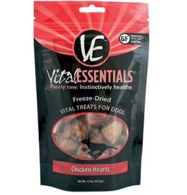 Vital Essentials Chicken Hearts Freeze Dried Dog Treats