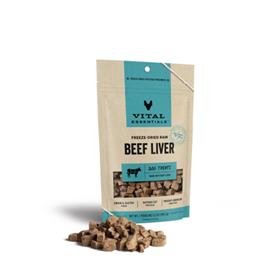 Vital Essentials Dog Freeze Dried Treat Beef Liver
