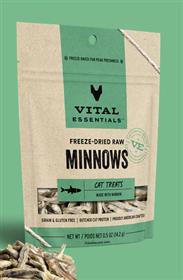 Vital Essentials Freeze Dried Cat Treats Minnows