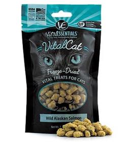 Vital Essentials Freeze Dried Cat Treats Wild Alaskan Salmon