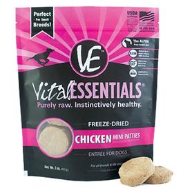 Vital Essentials Freeze Dried Chicken Patties