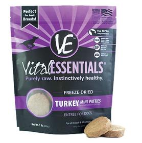 Vital Essentials Freeze Dried Turkey Patties