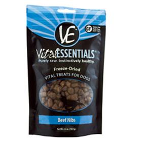 Vital Essentials Vital Beef Nibs Freeze Dried Dog Treats