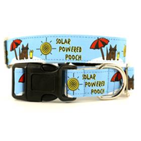 Wagging Green Solar Powered Pooch Collars