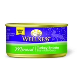 Wellness Cat Canned Minced Turkey Recipe