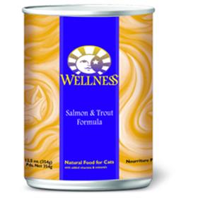 Wellness Cat Canned Salmon and Trout Recipe