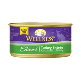 Wellness Cat Canned Sliced Turkey Recipe