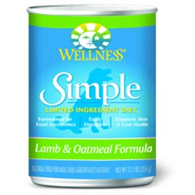 Wellness Simple Solutions Lamb and Oatmeal Cans