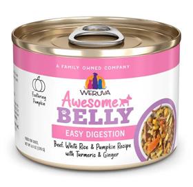 Weruva Awesome Belly Beef White Rice Pumpkin Recipe with Turmeric Ginger