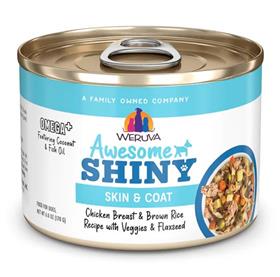 Weruva Awesome Shiny Chicken Breast Brown Rice Recipe with Veggies Flaxseed