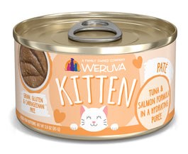Weruva Cat Kitten Can Tuna Salmon Puree