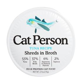 Weruva Cat Person Shreds Broth Tuna Cup