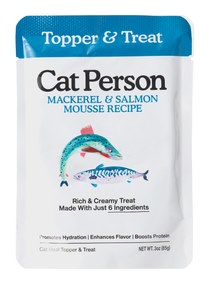 Weruva Cat Person Wet Mousse Mackerel Salmon