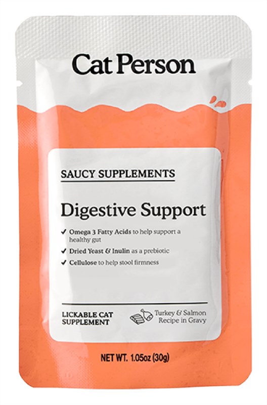 Weruva Cat Person Wet Supplement Digestive Support Turkey Salmon