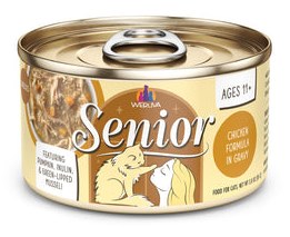 Weruva Cat Senior Chicken Formula in Gravy Can
