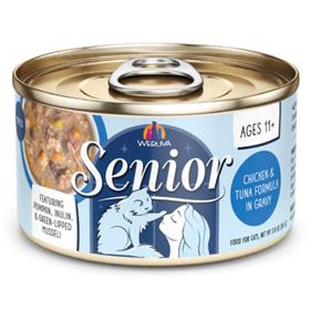 Weruva Cat Senior Chicken Tuna Formula in Gravy Can