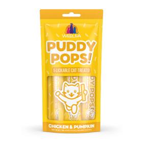 Weruva Cat Treat Puddy Pops Lickable Chicken Pumpkin