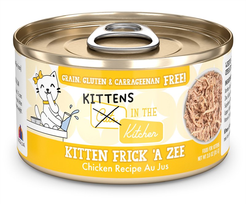 Weruva Cats in the Kitchen Kitten Frick A Zee Chicken Recipe Au Jus Wet Cat Food
