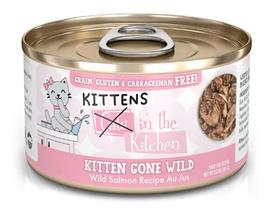 Weruva Cats in the Kitchen Kitten Gone Wild Salmon Recipe Au Jus Wet Cat Food