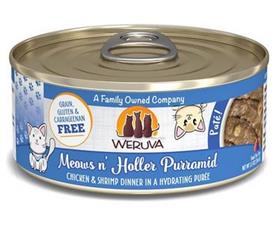  Weruva Classic Cat Meows n Holler PurrAmid Chicken Shrimp Pate Canned Cat Food