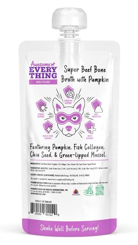 Weruva Dog Can Awesome Everything Beef Bone Broth
