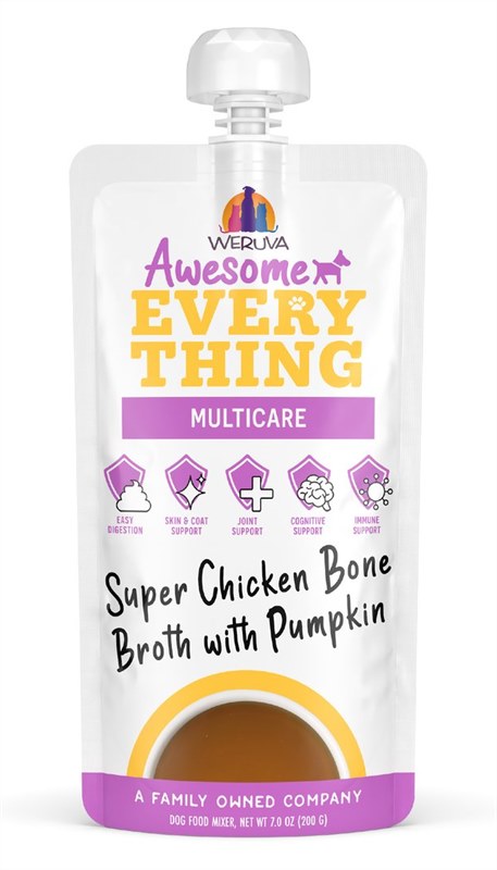 Weruva Dog Can Awesome Everything Chicken Bone Broth