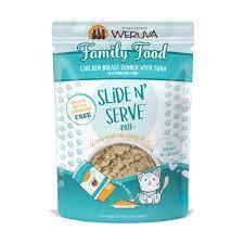 Weruva Family Food Chicken Breast with Tuna Dinner Slide N Serve Cat Pate Pouch