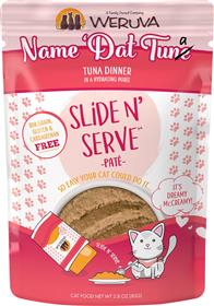 Weruva Name Dat Tuna Dinner Slide N Serve Cat Pate Pouch