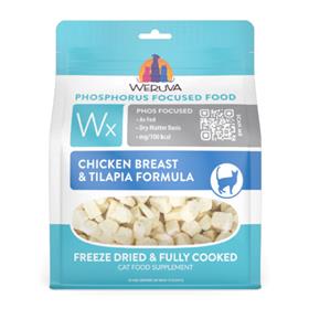 Weruva Wx Phos Focused Chicken Breast Tilapia Freeze Dried Formula Cat Food