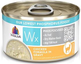Weruva Wx Phos Focused Chicken Formula in Gravy Grain Free Wet Cat Food