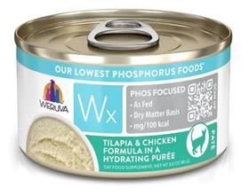 Weruva Wx Phos Focused Tilapia Chicken Formula Grain Free Puree Wet Cat Food