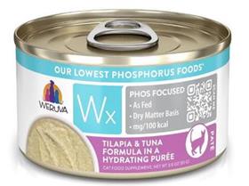 Weruva Wx Phos Focused Tilapia Tuna Formula Grain Free Puree Wet Cat Food