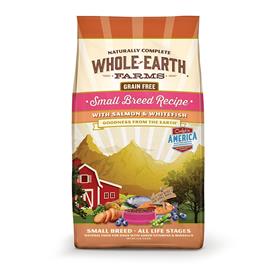 Whole Earth Farms Grain Free Small Breed Salmon and Whitefish Recipe