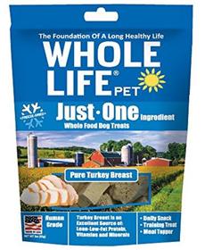 Whole Life Pet Just One Ingredient Pure Turkey Breast for Dogs