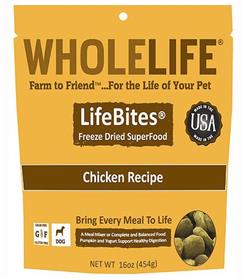 Whole Life Pet LifeBites Freeze Dried Food Chicken