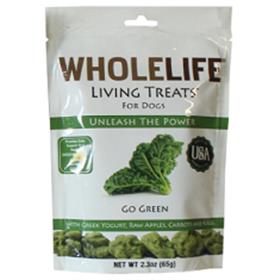 Whole Life Living Treats for Dogs Go Green with Kale