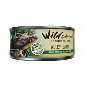 Wild Calling Alley Gator Canned Cat Food