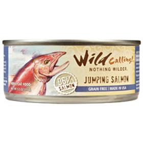 Wild Calling Jumping Salmon Cat Can